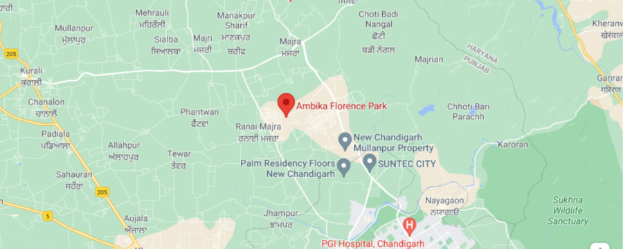 Ambika Florence Park New Chandigarh