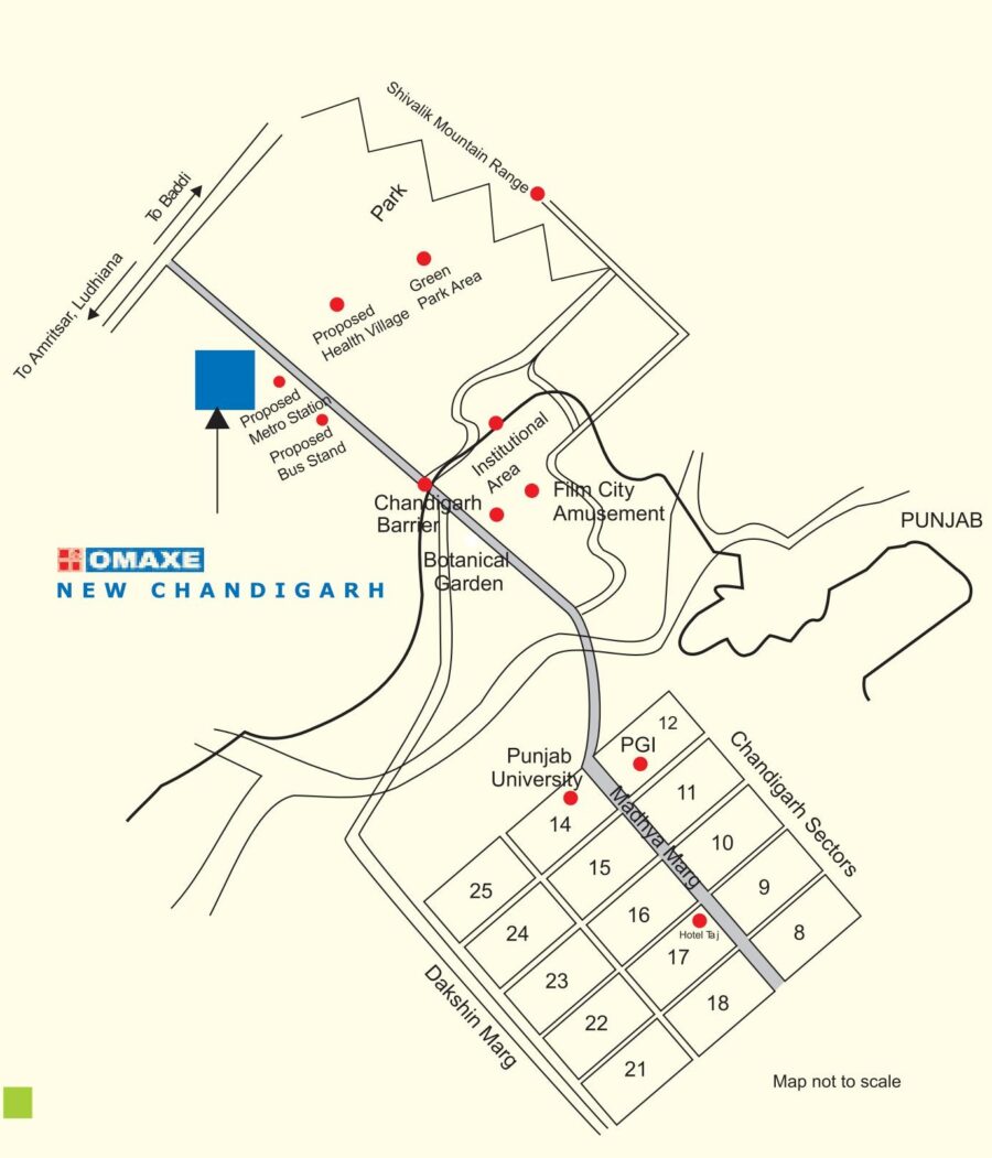 Omaxe Casia layout